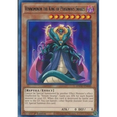[ Bài Yugioh Chính Hãng ] Vennominon the King of Poisonous Snakes - ANGU-EN040 - Rare 1st Edition