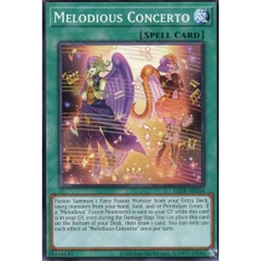 [ Bài Yugioh Chính Hãng ] LEDE-AE056 Melodious Concerto - Common