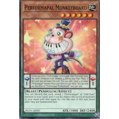 [ Bài Yugioh Chính Hãng ] Performapal Monkeyboard - AGOV-AE083 - Common