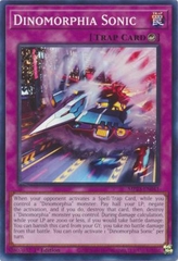 [ Bài Yugioh Chính Hãng ] Dinomorphia Sonic - MP23-EN041 - Common 1st Edition