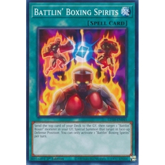 [ Bài Yugioh Chính Hãng ] Battlin' Boxing Spirits - LD10-EN045 - Common 1st Edition