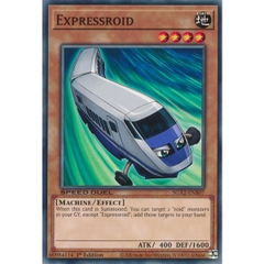 [ Bài Yugioh Chính Hãng ] Expressroid - SGX2-ENB07 - Common 1st Edition