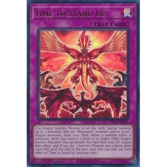 [ Bài Yugioh Chính Hãng ] Time to Stand Up - MP24-EN261 - Ultra Rare 1st Edition