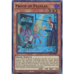 [ Bài Yugioh Chính Hãng ] Proof of Pruflas - LIOV-EN081 - Super Rare 1st Edition
