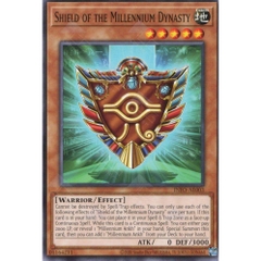 [ Bài Yugioh Chính Hãng ] INFO-AE003 Shield of the Millennium Dynasty - Common
