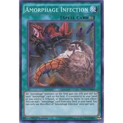 [ Bài Yugioh Chính Hãng ] Amorphage Infection - SHVI-EN063 - Super Rare 1st Edition