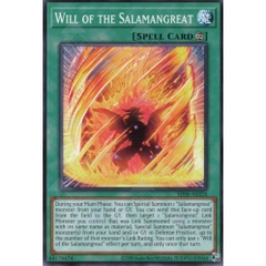[ Bài Yugioh Chính Hãng ] SDSS-AE024 Will of the Salamangreat - Common