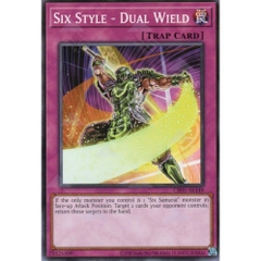 [ Bài Yugioh Chính Hãng ] CR05-AE149 Six Style - Dual Wield - Common
