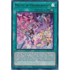 [ Bài Yugioh Chính Hãng ] Maliss in Underground - CRBR-EN021 - Ultra Rare 1st Edition