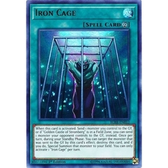 [ Bài Yugioh Chính Hãng ] Iron Cage - BLRR-EN012 - Ultra Rare 1st Edition