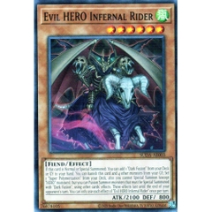 [ Bài Yugioh Chính Hãng ] SUDA-AE003 Evil HERO Infernal Rider - Common