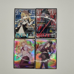 Lẻ 1 Chiếc Bọc Bài Sleeve Hình Nhân Vật Yugioh - Sky Striker Ace Raye & Roze