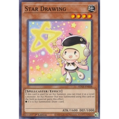 [ Bài Yugioh Chính Hãng ] Star Drawing - STAX-EN038 - Common