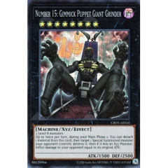 [ Bài Yugioh Chính Hãng ] CR05-AE016 Number 15: Gimmick Puppet Giant Grinder - Super Rare