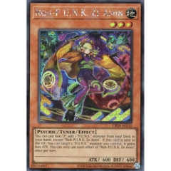[ Bài Yugioh Chính Hãng ] CR04-AE132 Noh-P.U.N.K. Ze Amin - Secret Rare