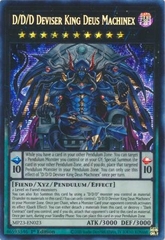 [ Bài Yugioh Chính Hãng ] D/D/D Deviser King Deus Machinex - MP23-EN023 - Prismatic Secret Rare 1st Edition