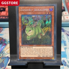 [ Bài Yugioh Chính Hãng ] Danger!? Jackalope? - RA01-EN013 - Platinum Secret Rare