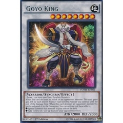 [ Bài Yugioh Chính Hãng ] Goyo King - BOSH-EN051 - Rare 1st Edition
