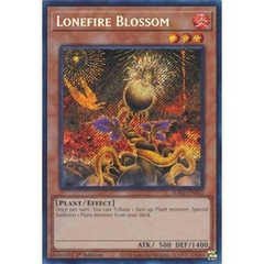 [ Bài Yugioh Chính Hãng ] Lonefire Blossom - RA01-EN002 - Secret Rare
