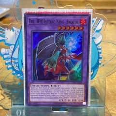 [ Bài Yugioh Chính Hãng ] SUDA-AE032 Evil HERO Inferno Wing - Backfire - Super Rare
