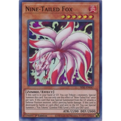 [ Bài Yugioh Chính Hãng ] Nine-Tailed Fox - SESL-EN047 - Super Rare 1st Edition