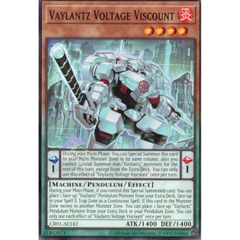 [ Bài Yugioh Chính Hãng ] CR01-AE142 Vaylantz Voltage Viscount (N)