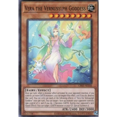 [ Bài Yugioh Chính Hãng ] CR05-AE166 Vera the Vernusylph Goddess - Common