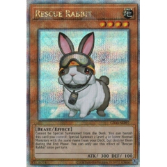[ Bài Yugioh Chính Hãng ] CR06-AE097 Rescue Rabbit (QCSR)