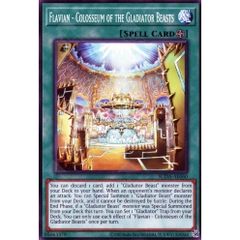 [ Bài Yugioh Chính Hãng ] SUDA-AE060 Flavian - Colosseum of the Gladiator Beasts - Common