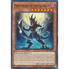 [ Bài Yugioh Chính Hãng ] Mikazukinoyaiba, the Moon Fang Dragon - LEDE-EN027 - Common 1st Edition