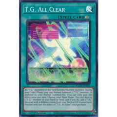 [ Bài Yugioh Chính Hãng ] T.G. All Clear - AGOV-EN050 - Super Rare 1st Edition