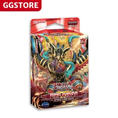 Hộp Thẻ Bài Yugioh Chính Hãng Structure Deck: Fire Kings Tiếng Anh Nhập khẩu từ UK - Châu Âu