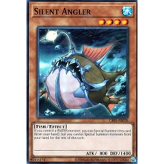 [ Bài Yugioh Chính Hãng ] CR05-AE078 Silent Angler - Common