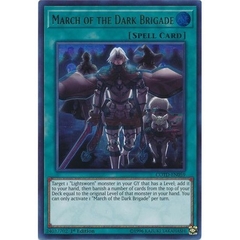 [ Bài Yugioh Chính Hãng ] March of the Dark Brigade - COTD-EN059 - Ultra Rare