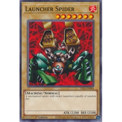 [ Bài Yugioh Chính Hãng ] Launcher Spider - STAS-EN004 - Common