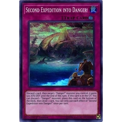 [ Bài Yugioh Chính Hãng ] Second Expedition into Danger! - SOFU-EN087 - Super Rare 1st Edition