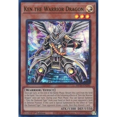 [ Bài Yugioh Chính Hãng ] Ken the Warrior Dragon - MP24-EN246 - Ultra Rare 1st Edition