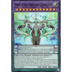 [ Bài Yugioh Chính Hãng ] AGOV-AE030 Odd-Eyes Arcray Dragon (UR)