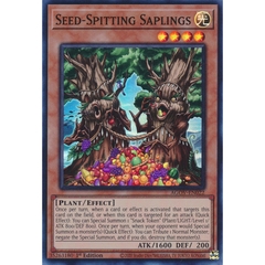 [ Bài Yugioh Chính Hãng ] Seed-Spitting Saplings - AGOV-EN022 - Super Rare 1st Edition