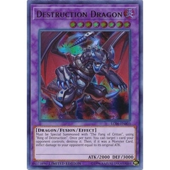 [ Bài Yugioh Chính Hãng ] Destruction Dragon - LC06-EN003 - Ultra Rare Limited Edition