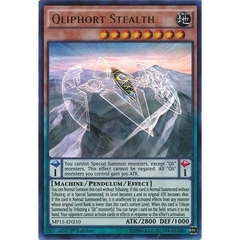 [ Bài Yugioh Chính Hãng ] Qliphort Stealth - MP15-EN210 - Ultra Rare 1st Edition