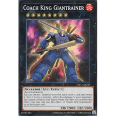 [ Bài Yugioh Chính Hãng ] INFO-AE100 Coach King Giantrainer - Common