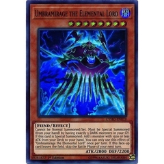 [ Bài Yugioh Chính Hãng ] Umbramirage the Elemental Lord - CYHO-EN019 - Super Rare 1st Edition