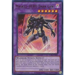 [ Bài Yugioh Chính Hãng ] Masked HERO Dark Law - RA01-EN025 - Ultra Rare