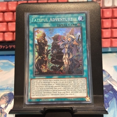 [ Bài Yugioh Chính Hãng ] Fateful Adventure - MP23-EN268 - Prismatic Secret Rare 1st Edition