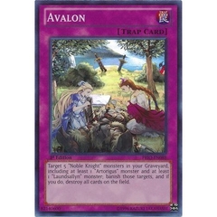 [ Bài Yugioh Chính Hãng ] Avalon - PRIO-EN088 - Super Rare 1st Edition