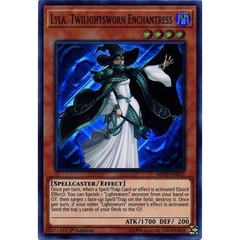 [ Bài Yugioh Chính Hãng ] Lyla, Twilightsworn Enchantress - MP18-EN051 - Super Rare 1st Edition