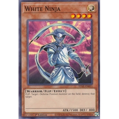 [ Bài Yugioh Chính Hãng ] White Ninja - STAX-EN011 - Common