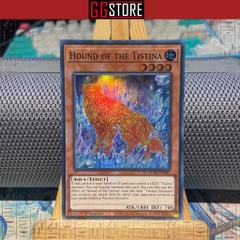 [ Bài Yugioh Chính Hãng ]  Hound of the Tistina - DUNE-EN087 - Super Rare 1st Edition