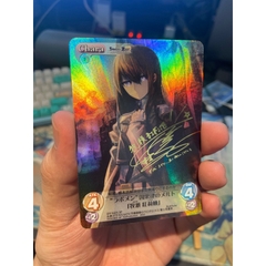 [Thẻ Nhân Phẩm Custom]  Thẻ Bo Góc Anime Hình Nhân Vật Steins;Gate Chất Lượng Cao [CARD BO GÓC]